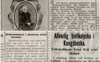 100 �r sedan: Brott och framtidens Sverige