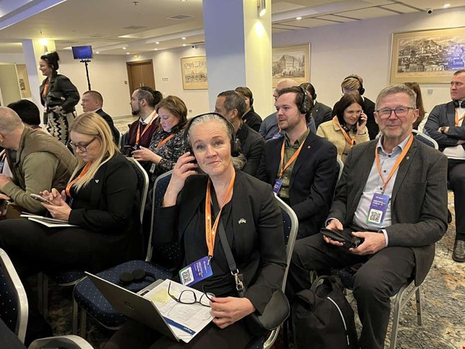 Politikern fr�n Kungsbacka bes�kte Ukraina: 