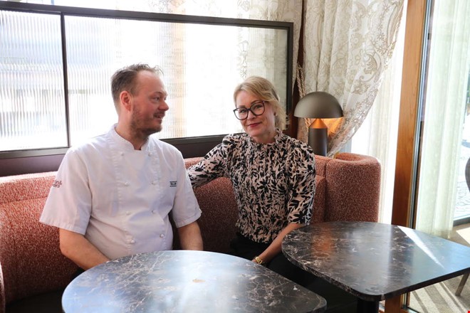 Efter renoveringen � nu �ppnar popul�ra bistron