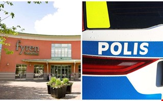 Inbrott p� Fyren � tjuvar stal h�gtalare