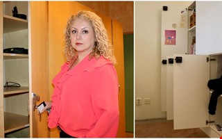 Uppbrutna sk�p och stulen l�sk efter inbrottet