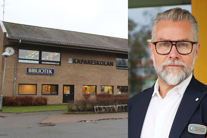 Bombhot mot skola � 