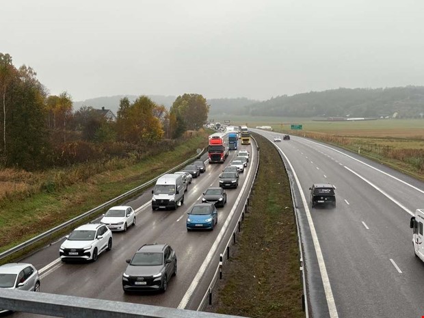 V�garbete p� E6 � k�rf�lt st�ngs av