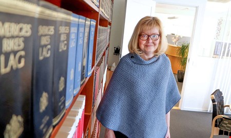 Anna-Karin tar �ver n�r krisen �r som st�rst