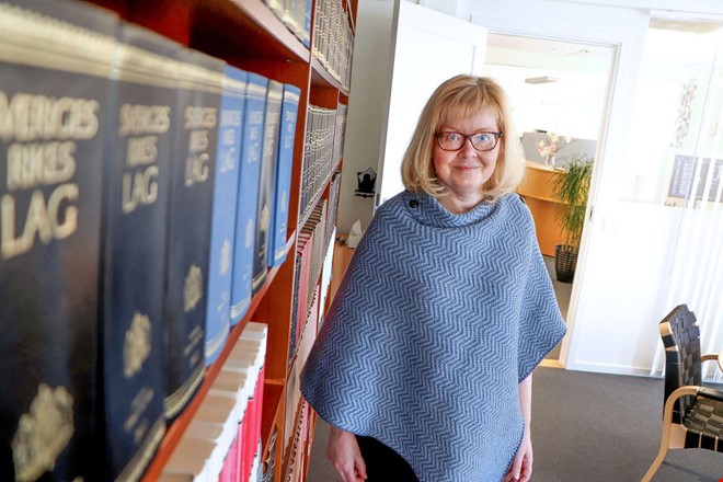 Anna-Karin tar �ver n�r krisen �r som st�rst