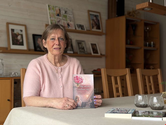 Pensionen blev starten p� f�rfattarskapet: 