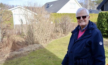 Oinbjudna g�ster � Lars tr�dg�rd uppb�kad av vildsvin