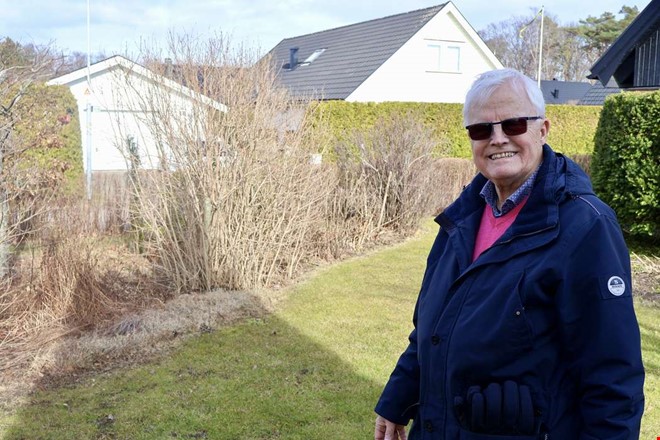 Oinbjudna g�ster � Lars tr�dg�rd uppb�kad av vildsvin