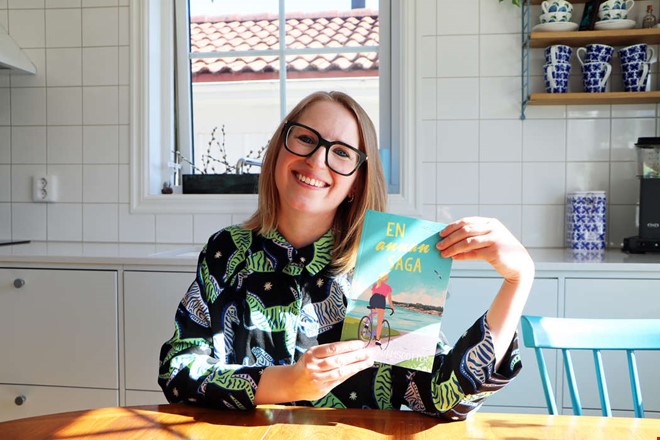 F�r�ldraledigheten blev skrivtid � �tta bokmanus klara