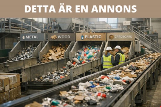 Cirkulär industri börjar med sorteringen på plats Cirkulär industri börjar med sorteringen på plats