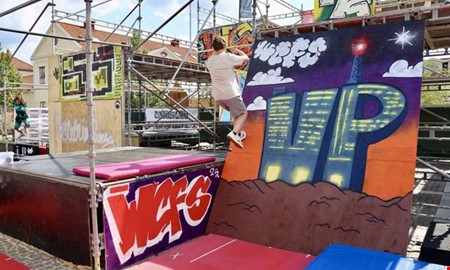 Parkourbanan flyttas fr�n torget: �Fick inte ihop det�