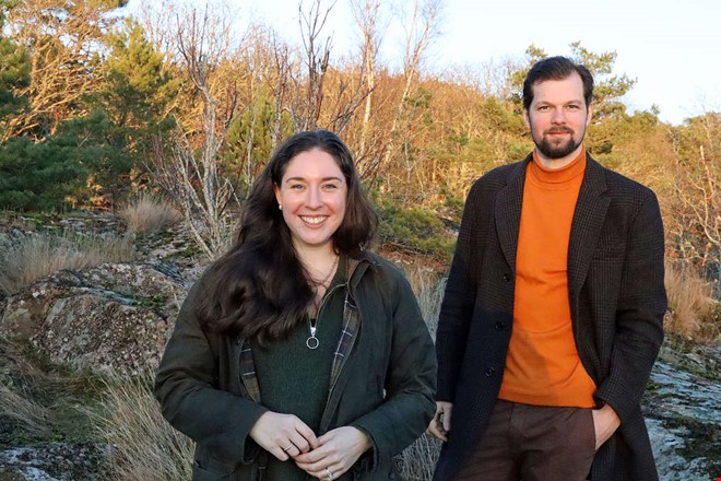 Gravidlycka f�r politikerparet � kan bli f�r�ldrar p� valdagen