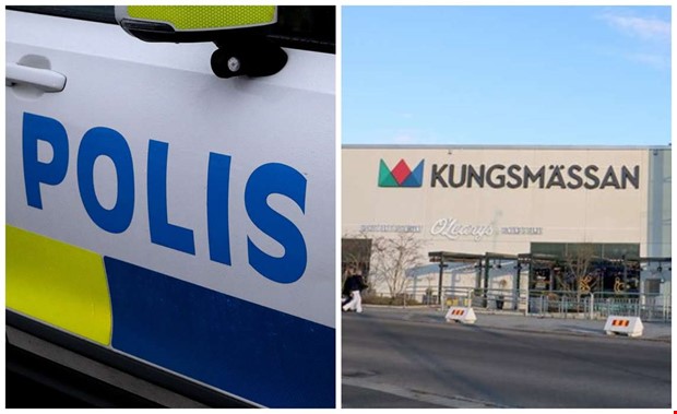 Man tr�ngde sig in p� toalett med flicka p� Kungsm�ssan