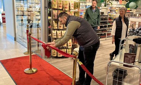 H�r �ppnar nya butiken p� Kungsm�ssan