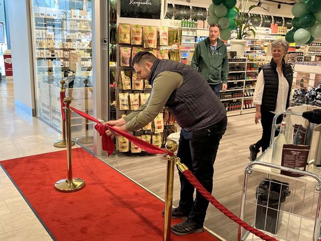 H�r �ppnar nya butiken p� Kungsm�ssan