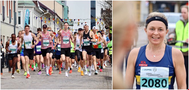 En nyb�rjare stoppade segermaskinen