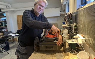 Robotar f�r tr�dg�rd fixas i klassiska lokalen