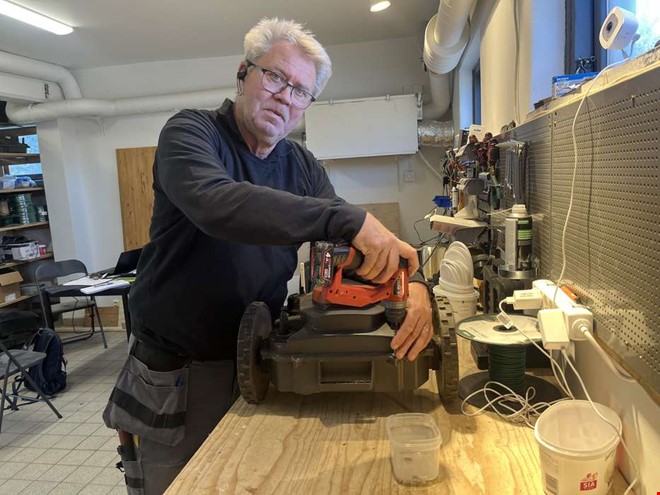 Robotar f�r tr�dg�rd fixas i klassiska lokalen