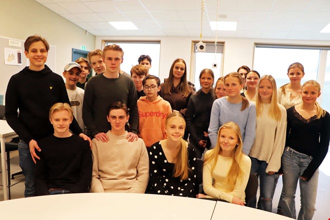 Klassen fr�n Frilles�s klara f�r stora riksfinalen