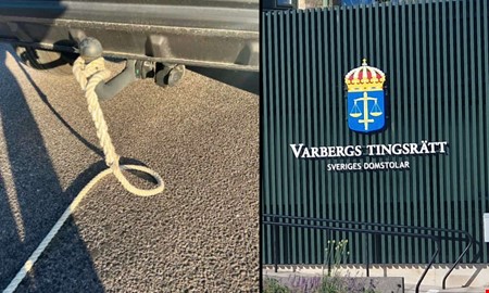 Bilf�rare �talas � cyklist k�rde in i bogserlina