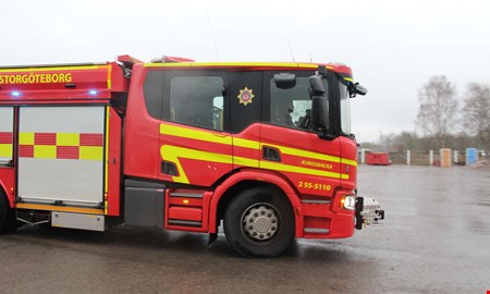 Larm om skogsbrand i �lmevalla � var ingen brand