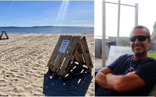 Tomtkonflikten vid Vita Sand � nu eskalerar mark�garen