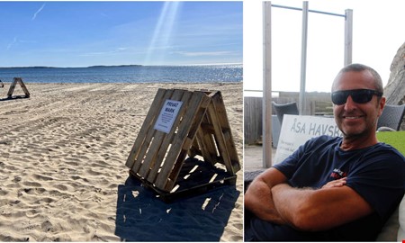 Tomtkonflikten vid Vita Sand � nu eskalerar mark�garen