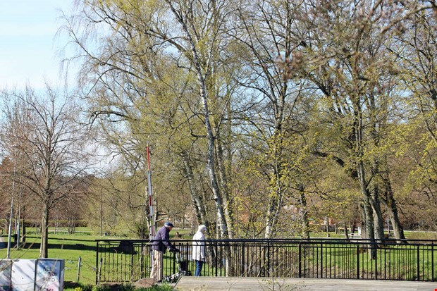 H�rliga beskedet � s� varmt ska det bli p� Valborg