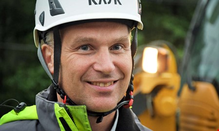 Trafiken p� E6 p�verkas � asfalt l�ggs med ny teknik