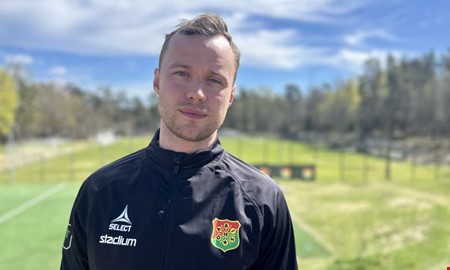 M�t Adam Fogelblad i nya rollen i Gais