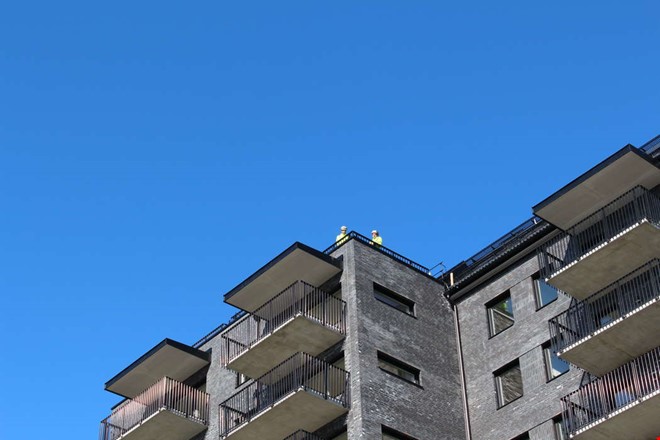 Efter byggtoppen � f� nya l�genheter planeras