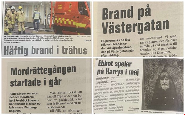 10 �r sedan: Pappor fick r�tt, mordr�tteg�ng och brand