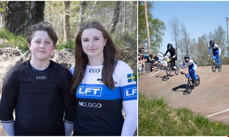 Bildextra fr�n helgens BMX-t�vlingar