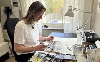 Åsabon öppnar sitt hem för utställning