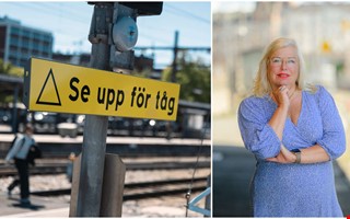Nya kampanjen ska stoppa obeh�riga i t�gsp�ren