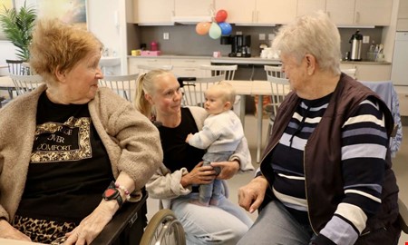 Gl�dje n�r barn och �ldre m�ts i ny satsning