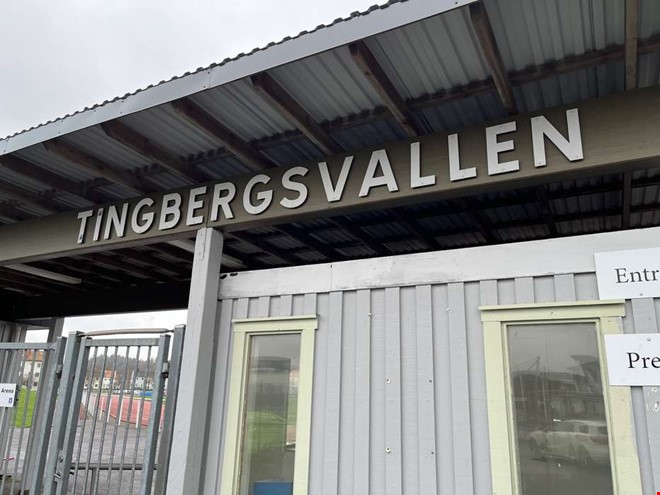 D�rf�r �r Tingbergsvallen st�ngd 