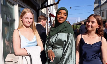 Middag och dans � eleverna firade skolavslutningen med bal 