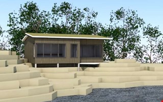 Nytt badhus n�rmar sig � s� kan det se ut