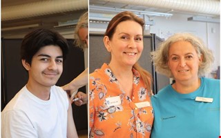 Vårdteam ute på skolorna – ger killar vaccin mot HPV