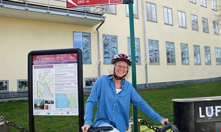Fler cyklar på semestern – så är det att turista i Kungsbacka 
