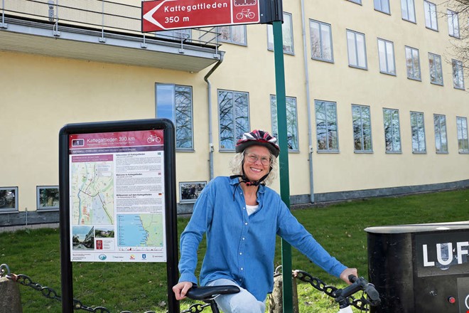 Fler cyklar på semestern – så är det att turista i Kungsbacka 