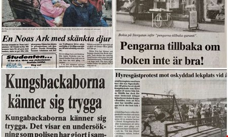 30 år sedan: Föräldraprotester och Noas Ark