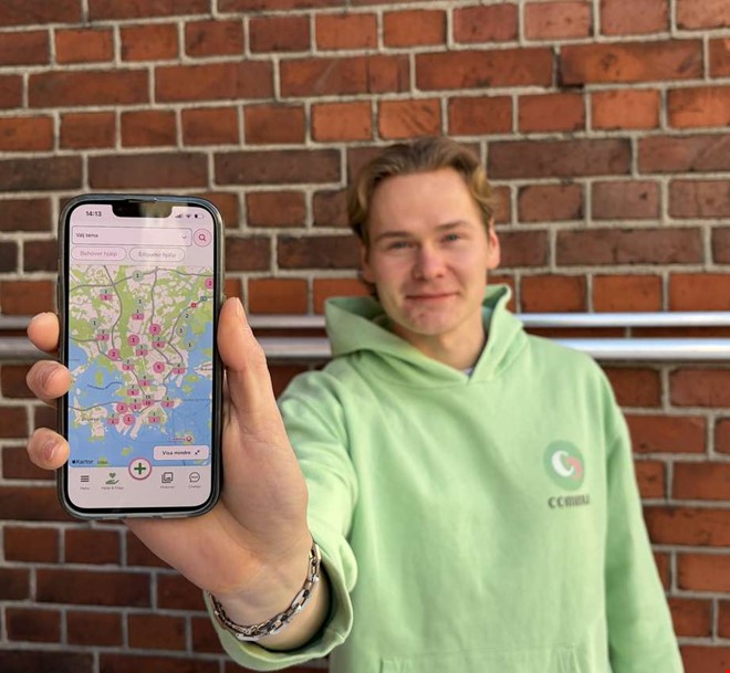 Prisad app ska bryta ensamhet i Kungsbacka