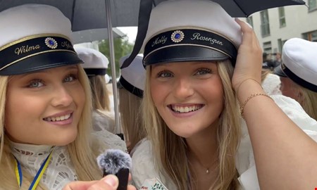 Eleverna om studentdagen: 