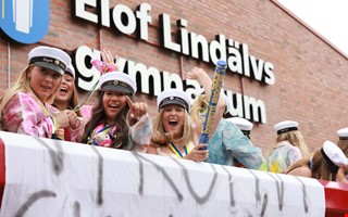 Studentfirandet på flaken – se bilderna