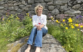 Catharina öppnar upp om livet i dödens väntrum