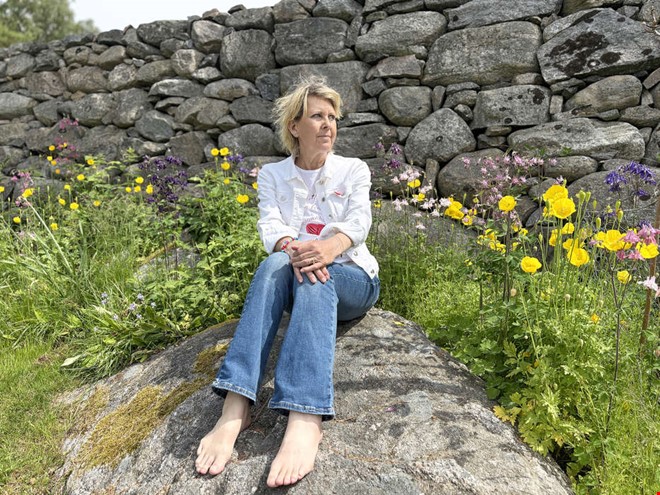 Catharina öppnar upp om livet i dödens väntrum