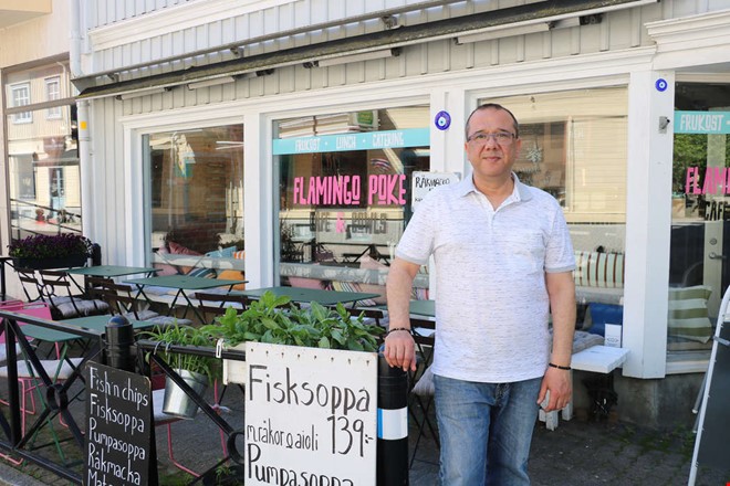 Firar två år som egen – trivs i sin restaurang