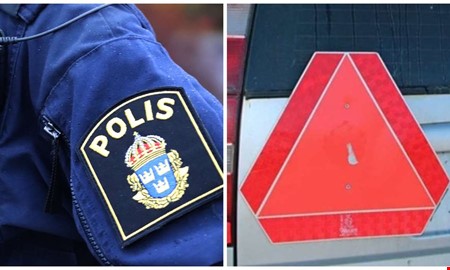 Polisen stoppade A-traktor – togs i beslag
